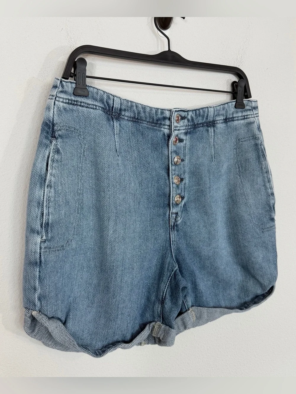 We The Free Osaka Relaxed Shorts Baggy Slouchy Button Fly Size 28